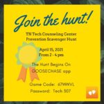 TN Tech Counseling Center Prevention Virtual Scavenger Hunt