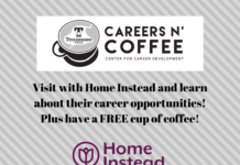 Careers n’ Coffee featuring Home Instead is Thursday, Apr. 15