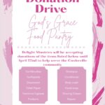 Donation Drive for God’s Grace Food Pantry