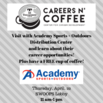 Careers n’ Coffee featuring Academy Sports + Outdoors is Thursday, Apr. 22