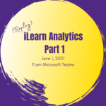 CITL: iLearn Course Analytics pt 1 (Replay)