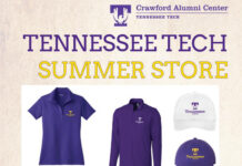 Unique Tennessee Tech apparel available for purchase through June 8