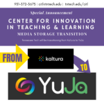 YuJa Media Transition Update