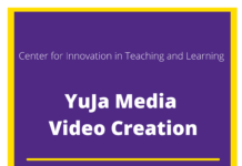 YuJa Media Video Creation Workshop Session