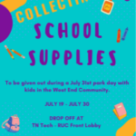 Collection Drive for School Supplies