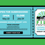 Submissions OPEN Through July 24th for the WCTE-PBS Downtown Film Festival