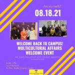 Multicultural Affairs Welcome Back event