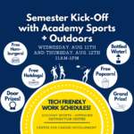 Semester Kick-Off with Academy Sports + Outdoors Distribution Center