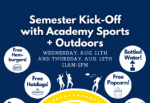 Semester Kick-Off with Academy Sports + Outdoors Distribution Center