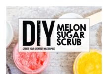 DIY Melon Scrub with TNTech Dining