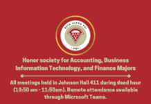Beta Alpha Psi – Sneak Peek of Semester’s Meetings
