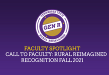 Call to Faculty: Rural Reimagined Fall 2021