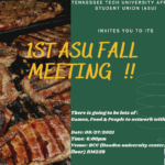 African Student Union First Fall Meeting