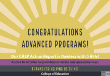 Congratulations COEd Advanced Program!