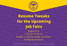 Purple Career Readiness Workshop on Aug. 31: Resume Tweaks