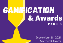 Gamification and Awards Part 3