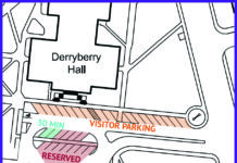 New Reserved Parking Added to Derryberry Lot