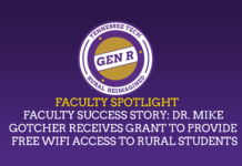 Faculty Success Story: Dr. Mike Gotcher Receives Grant to Provide Free Wifi Access