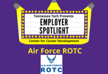 Employer Spotlight featuring Air Force ROTC is Thursday, Sept. 9