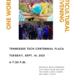 Outdoor One World Multicultural Evening on Centennial Plaza