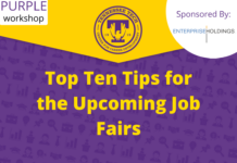 Purple Career Readiness Workshop on Sept. 16: Top Ten Tips