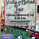 Join us for the annual Study Abroad Fair!