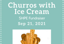 Churros & Ice Cream Sale