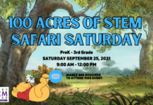 100 Acres of STEM Safari Saturday (Pre K – 3rd Grade)