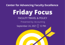 Friday Focus: Faculty Travel
