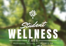 Student Wellness Fair – October 6