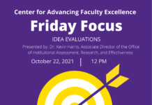 Friday Focus: IDEA Evaluations