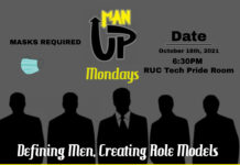 “Man – Up” meets tonight, October 18, 2021