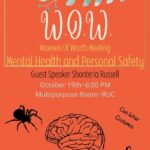 Women of Worth (W.O.W.) Meeting, Tuesday, October 19th, 6:00pm MPR
