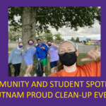 Community and Student Spotlight: Putnam Proud Clean-Up Event