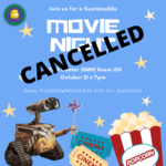 Sustainable Movie Night Canceled