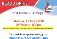 Blood Drive! – Hospitals need blood to help save lives!