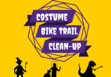 Halloween Costume Bike Trail Clean-up on October 27!