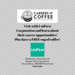 Careers n’ Coffee featuring UniFirst Corporation is Wednesday, Nov. 3