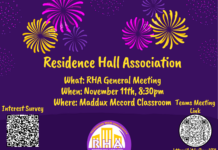 Residence Hall Association General Meeting