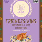 Inviting All Ladies in Civil Engineering to ALICE Friendsgiving