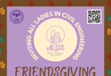 Inviting All Ladies in Civil Engineering to ALICE Friendsgiving