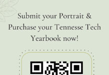 Submit your Tennessee Tech Yearbook Portrait and Purchase your Yearbook Now!
