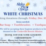 APO White Christmas Hygiene Products Drive