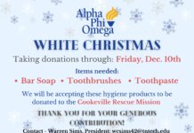 APO White Christmas Hygiene Products Drive