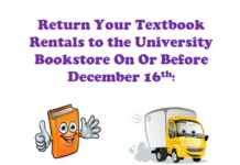 Return Your Textbook Rentals