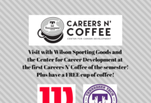 Careers n’ Coffee featuring Wilson Sporting Goods / Handshake Blitz is Jan. 11