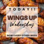 First Wings Up Wednesday of the semester!