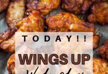 First Wings Up Wednesday of the semester!