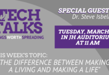 The difference between making a living and making a life