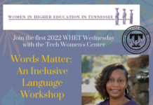 Attend the first 2022 WHET Wednesday